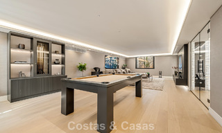 Spacieuse villa de luxe à l'architecture méditerranéenne moderne à vendre sur le Golden Mile de Marbella 785568 