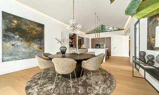 Spacieuse villa de luxe à l'architecture méditerranéenne moderne à vendre sur le Golden Mile de Marbella 785577 