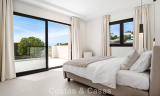 Villa moderne de luxe à vendre en deuxième ligne de golf, dans un quartier résidentiel privilégié, à Benahavis - Marbella 785740 