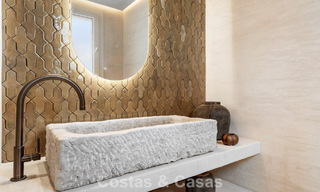 Villa moderne de luxe à vendre en deuxième ligne de golf, dans un quartier résidentiel privilégié, à Benahavis - Marbella 785748 