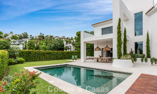 Villa moderne de luxe à vendre en deuxième ligne de golf, dans un quartier résidentiel privilégié, à Benahavis - Marbella 785749 