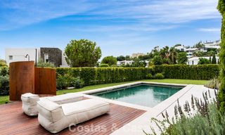 Villa moderne de luxe à vendre en deuxième ligne de golf, dans un quartier résidentiel privilégié, à Benahavis - Marbella 785750 