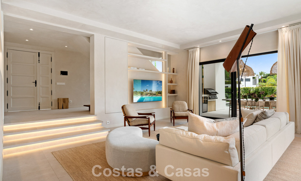 Villa moderne de luxe à vendre en deuxième ligne de golf, dans un quartier résidentiel privilégié, à Benahavis - Marbella 785753