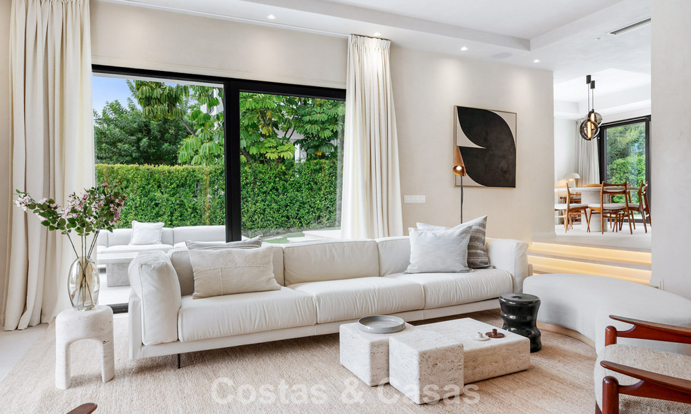 Villa moderne de luxe à vendre en deuxième ligne de golf, dans un quartier résidentiel privilégié, à Benahavis - Marbella 785755