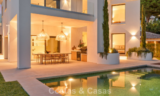 Villa moderne de luxe à vendre en deuxième ligne de golf, dans un quartier résidentiel privilégié, à Benahavis - Marbella 785766 