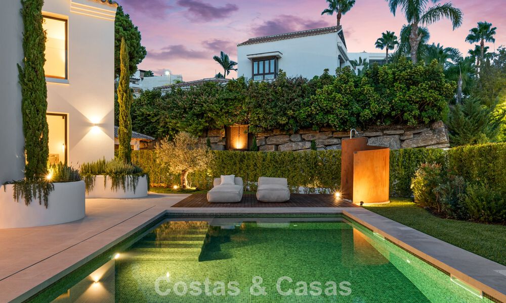 Villa moderne de luxe à vendre en deuxième ligne de golf, dans un quartier résidentiel privilégié, à Benahavis - Marbella 785767