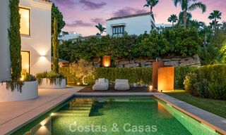 Villa moderne de luxe à vendre en deuxième ligne de golf, dans un quartier résidentiel privilégié, à Benahavis - Marbella 785767 