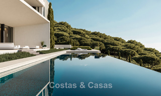 Villas de luxe haut de gamme avec vue panoramique sur la mer, dans une résidence sécurisée à Benahavis - Marbella 785788 