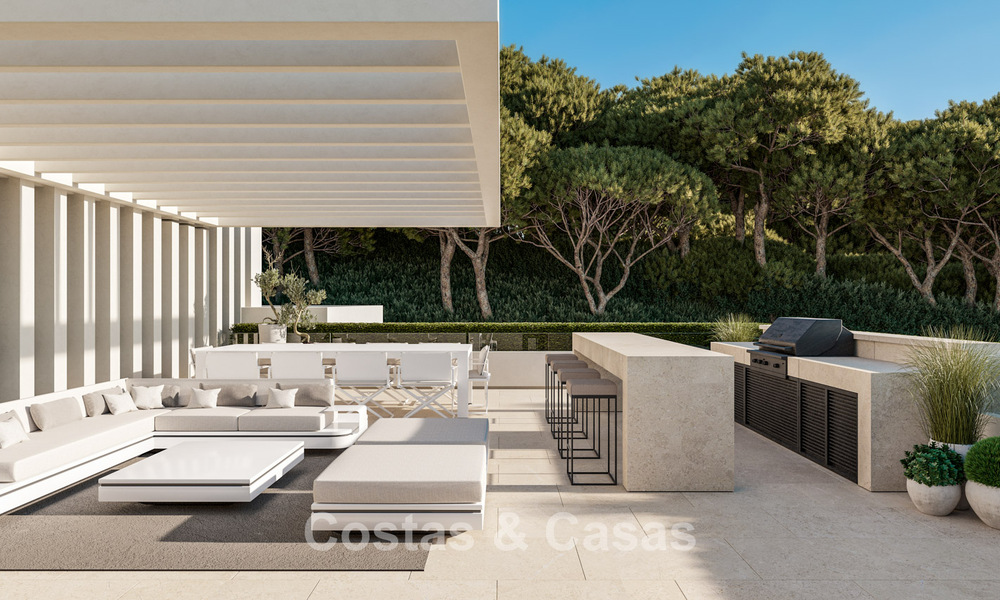 Villas de luxe haut de gamme avec vue panoramique sur la mer, dans une résidence sécurisée à Benahavis - Marbella 785789