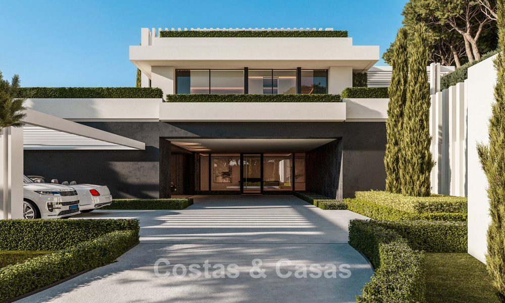 Villas de luxe haut de gamme avec vue panoramique sur la mer, dans une résidence sécurisée à Benahavis - Marbella 785790