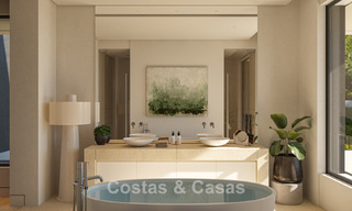 Villas prestigieuses avec vue panoramique imprenable sur la mer, situées dans un complexe résidentiel sécurisé à Benahavis - Marbella 785800 