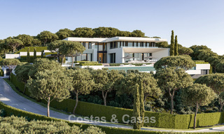 Villas prestigieuses avec vue panoramique imprenable sur la mer, situées dans un complexe résidentiel sécurisé à Benahavis - Marbella 785806 