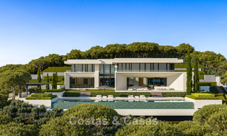 Villas prestigieuses avec vue panoramique imprenable sur la mer, situées dans un complexe résidentiel sécurisé à Benahavis - Marbella 785807 