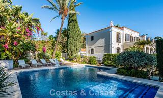 Superbe villa de luxe à vendre, à l'architecture andalouse intemporelle, avec vue sur la mer à Benahavis - Marbella 786051 