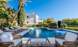 Superbe villa de luxe à vendre, à l'architecture andalouse intemporelle, avec vue sur la mer à Benahavis - Marbella 786052 