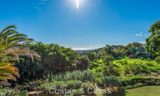 Superbe villa de luxe à vendre, à l'architecture andalouse intemporelle, avec vue sur la mer à Benahavis - Marbella 786067 