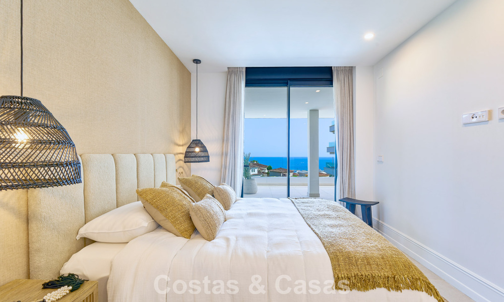 Appartements à vendre dans un emplacement privilégié avec vue sur la mer, entre Benalmádena et Fuengirola, Costa del Sol 801813