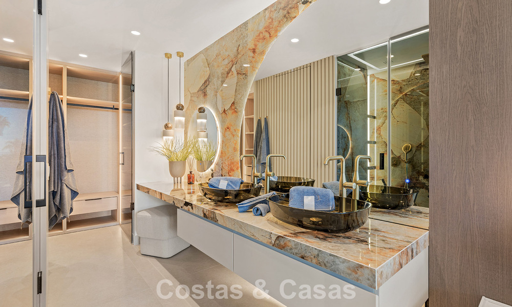 Appartement de luxe en bord de mer, prêt à emménager, à vendre sur le New Golden Mile, entre Marbella et Estepona 785950