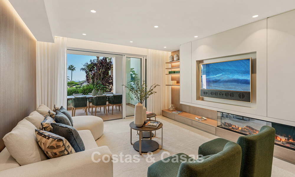 Appartement de luxe en bord de mer, prêt à emménager, à vendre sur le New Golden Mile, entre Marbella et Estepona 785955