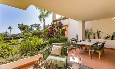 Appartement de luxe en bord de mer, prêt à emménager, à vendre sur le New Golden Mile, entre Marbella et Estepona 785959