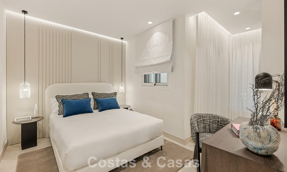 Appartement de luxe en bord de mer, prêt à emménager, à vendre sur le New Golden Mile, entre Marbella et Estepona 785965