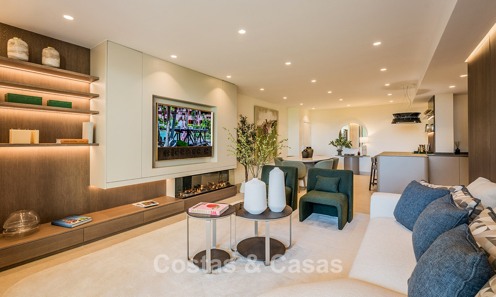 Appartement de luxe en bord de mer, prêt à emménager, à vendre sur le New Golden Mile, entre Marbella et Estepona 785967