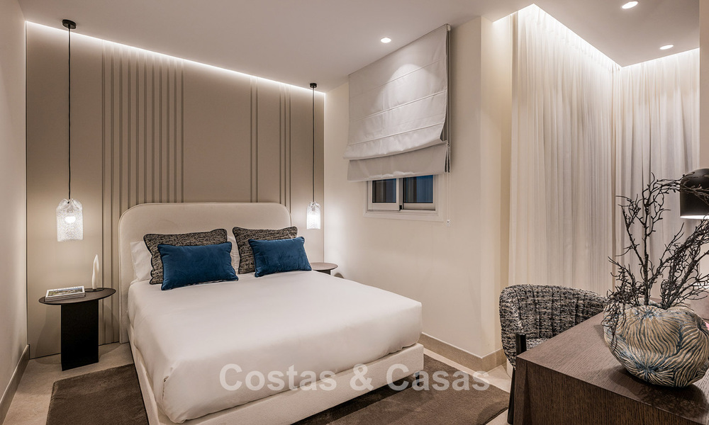 Appartement de luxe en bord de mer, prêt à emménager, à vendre sur le New Golden Mile, entre Marbella et Estepona 785968