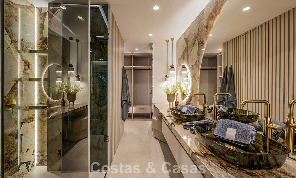 Appartement de luxe en bord de mer, prêt à emménager, à vendre sur le New Golden Mile, entre Marbella et Estepona 785974