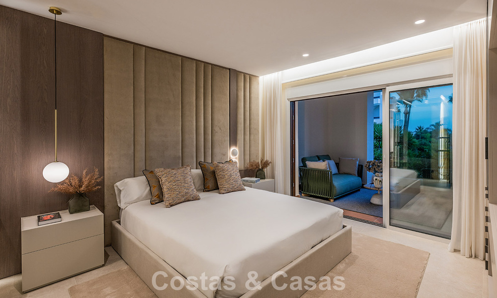 Appartement de luxe en bord de mer, prêt à emménager, à vendre sur le New Golden Mile, entre Marbella et Estepona 785976