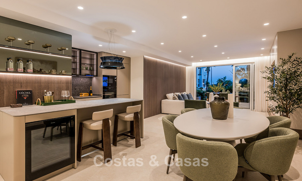 Appartement de luxe en bord de mer, prêt à emménager, à vendre sur le New Golden Mile, entre Marbella et Estepona 785983
