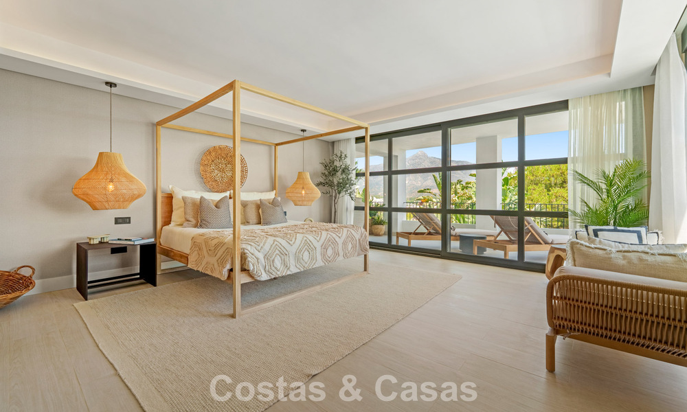 Villa de luxe majestueuse à vendre dans un quartier résidentiel recherché au cœur de Nueva Andalucia, Marbella 790398