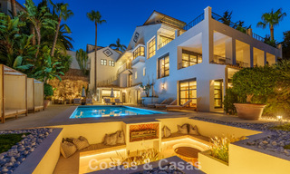 Villa de luxe majestueuse à vendre dans un quartier résidentiel recherché au cœur de Nueva Andalucia, Marbella 790421 