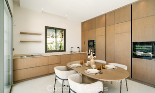 Villa neuve, prête à emménager, à l'architecture contemporaine, à vendre à quelques pas de la plage d'Estepona 786269 