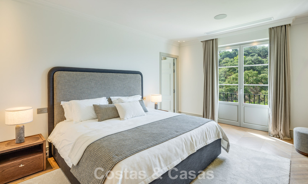 Sublime villa de charme à vendre, entourée d'un écrin de verdure dans le prestigieux complexe hôtelier La Zagaleta à Marbella – Benahavis 786143