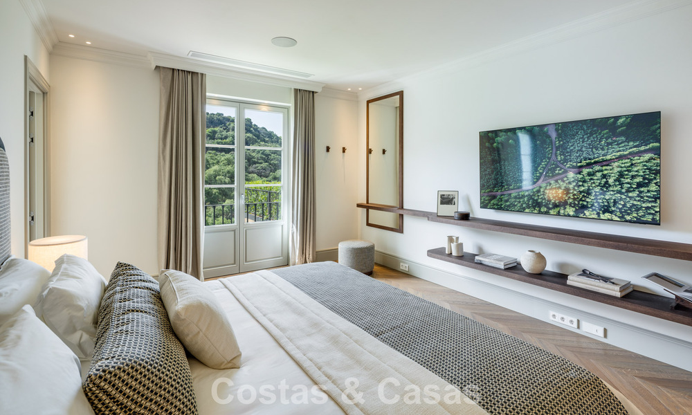 Sublime villa de charme à vendre, entourée d'un écrin de verdure dans le prestigieux complexe hôtelier La Zagaleta à Marbella – Benahavis 786144