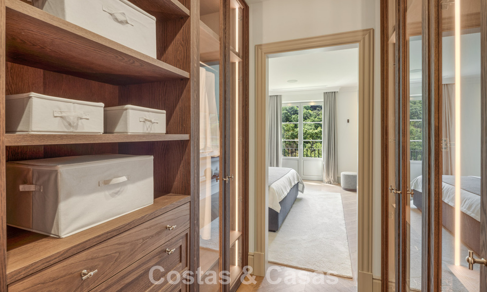 Sublime villa de charme à vendre, entourée d'un écrin de verdure dans le prestigieux complexe hôtelier La Zagaleta à Marbella – Benahavis 786145