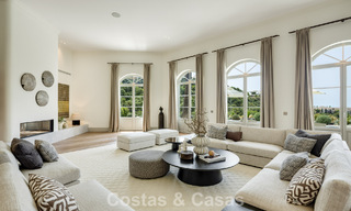 Sublime villa de charme à vendre, entourée d'un écrin de verdure dans le prestigieux complexe hôtelier La Zagaleta à Marbella – Benahavis 786160 