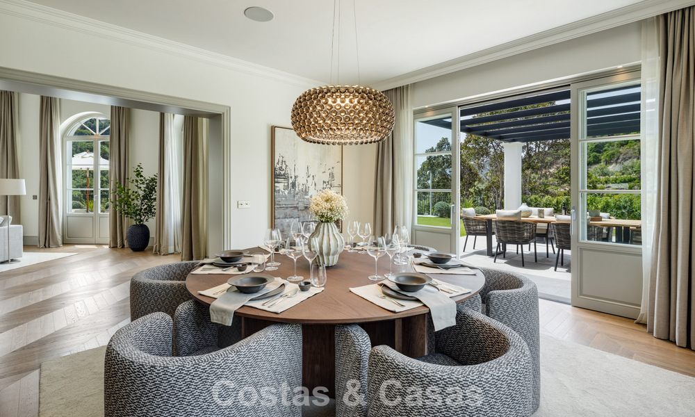 Sublime villa de charme à vendre, entourée d'un écrin de verdure dans le prestigieux complexe hôtelier La Zagaleta à Marbella – Benahavis 786164