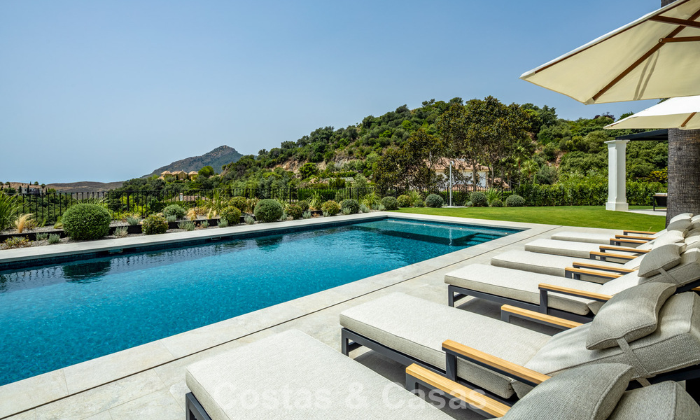 Sublime villa de charme à vendre, entourée d'un écrin de verdure dans le prestigieux complexe hôtelier La Zagaleta à Marbella – Benahavis 786165