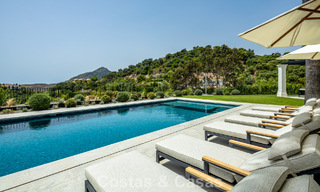 Sublime villa de charme à vendre, entourée d'un écrin de verdure dans le prestigieux complexe hôtelier La Zagaleta à Marbella – Benahavis 786165 