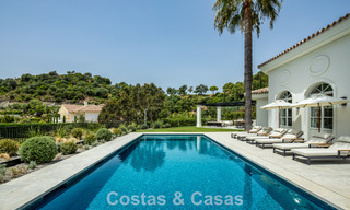Sublime villa de charme à vendre, entourée d'un écrin de verdure dans le prestigieux complexe hôtelier La Zagaleta à Marbella – Benahavis 786166 