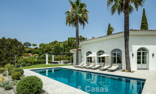 Sublime villa de charme à vendre, entourée d'un écrin de verdure dans le prestigieux complexe hôtelier La Zagaleta à Marbella – Benahavis 786167 