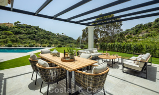 Sublime villa de charme à vendre, entourée d'un écrin de verdure dans le prestigieux complexe hôtelier La Zagaleta à Marbella – Benahavis 786170 