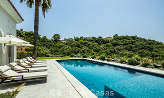 Sublime villa de charme à vendre, entourée d'un écrin de verdure dans le prestigieux complexe hôtelier La Zagaleta à Marbella – Benahavis 786171 