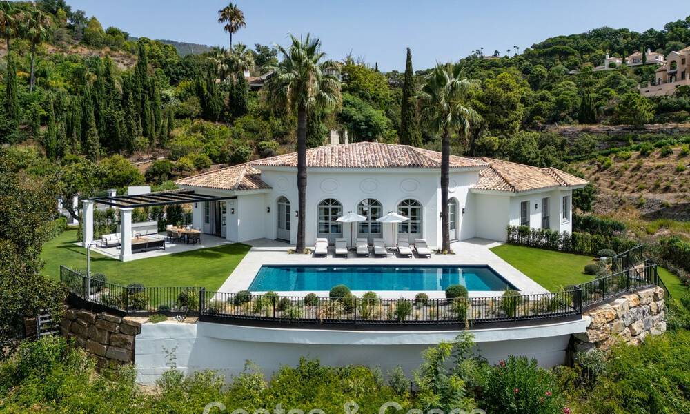 Sublime villa de charme à vendre, entourée d'un écrin de verdure dans le prestigieux complexe hôtelier La Zagaleta à Marbella – Benahavis 786177