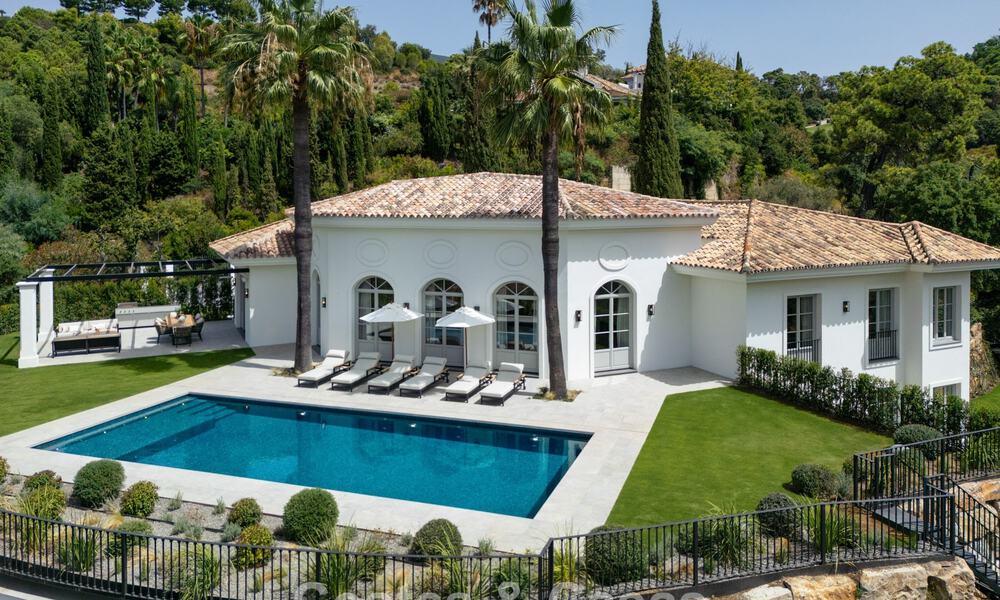 Sublime villa de charme à vendre, entourée d'un écrin de verdure dans le prestigieux complexe hôtelier La Zagaleta à Marbella – Benahavis 786178
