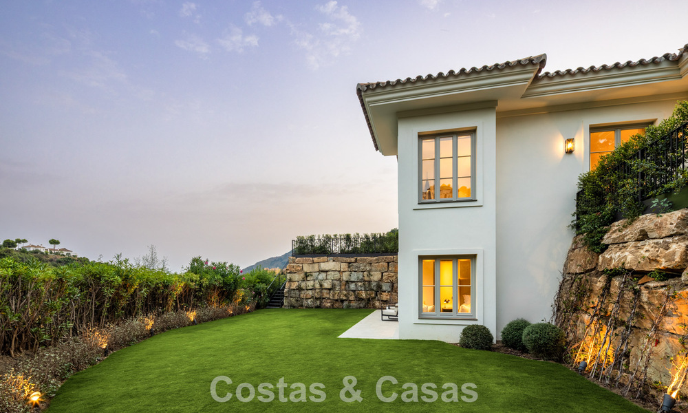 Sublime villa de charme à vendre, entourée d'un écrin de verdure dans le prestigieux complexe hôtelier La Zagaleta à Marbella – Benahavis 786180
