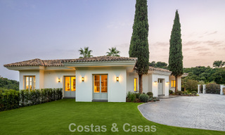 Sublime villa de charme à vendre, entourée d'un écrin de verdure dans le prestigieux complexe hôtelier La Zagaleta à Marbella – Benahavis 786181 