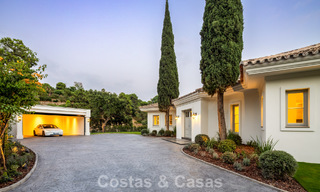 Sublime villa de charme à vendre, entourée d'un écrin de verdure dans le prestigieux complexe hôtelier La Zagaleta à Marbella – Benahavis 786182 