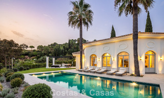 Sublime villa de charme à vendre, entourée d'un écrin de verdure dans le prestigieux complexe hôtelier La Zagaleta à Marbella – Benahavis 786183 